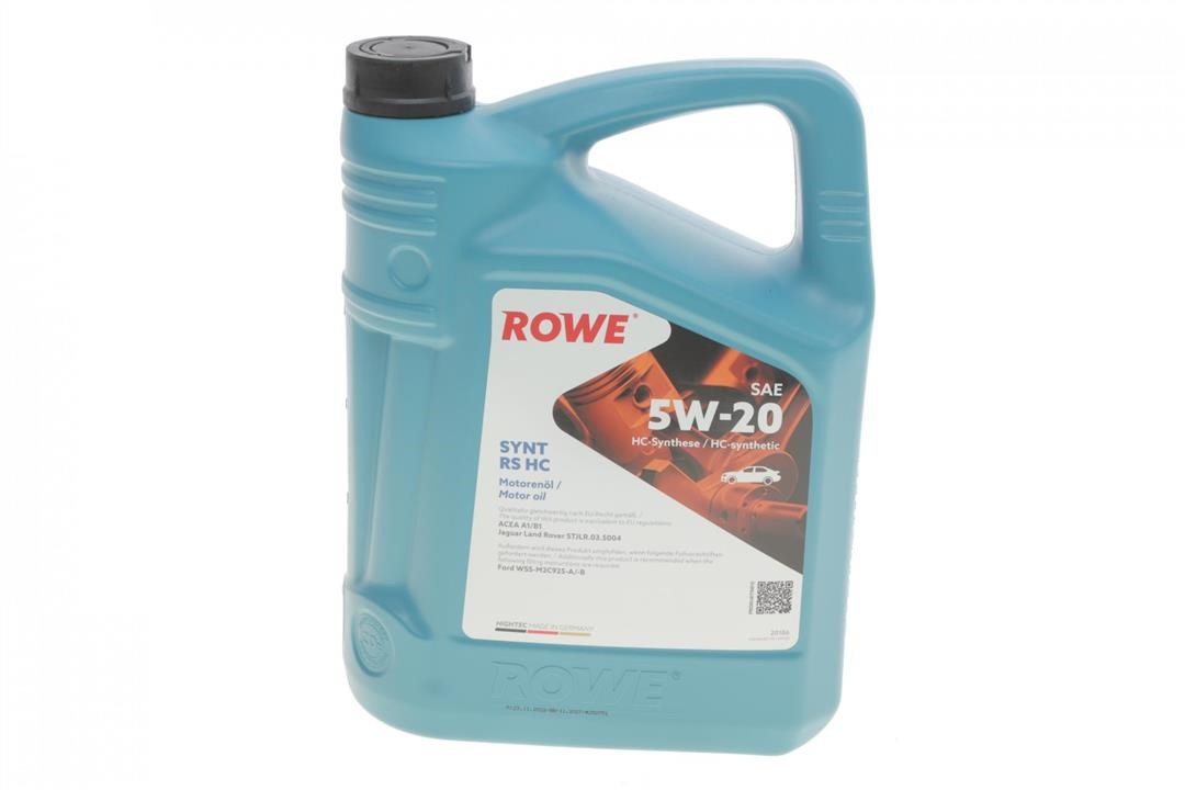 20186005099 Rowe Engine oil ROWE HIGHTEC SYNT RS HC 5W-20, 5L