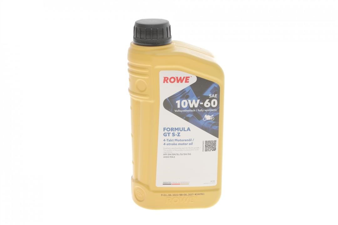 Rowe 20192-0010-99 Engine oil ROWE HIGHTEC FORMULA GT S-Z 10W-60, 1L 20192001099