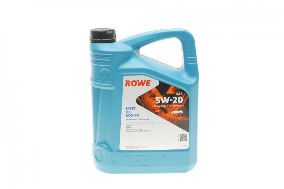 Rowe 20206-0050-99 Engine oil ROWE HIGHTEC SYNT HC ECO-FO 5W-20, 5L 20206005099
