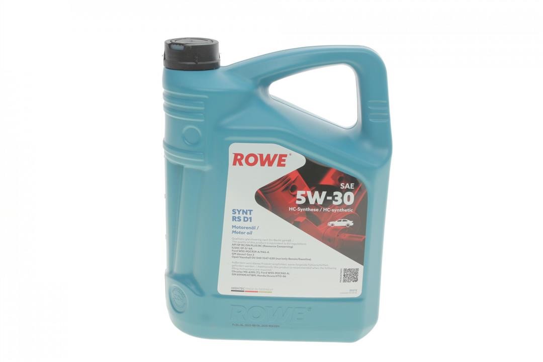 20212005099 Rowe Engine oil ROWE HIGHTEC SYNT RS D1 5W-30, 5L