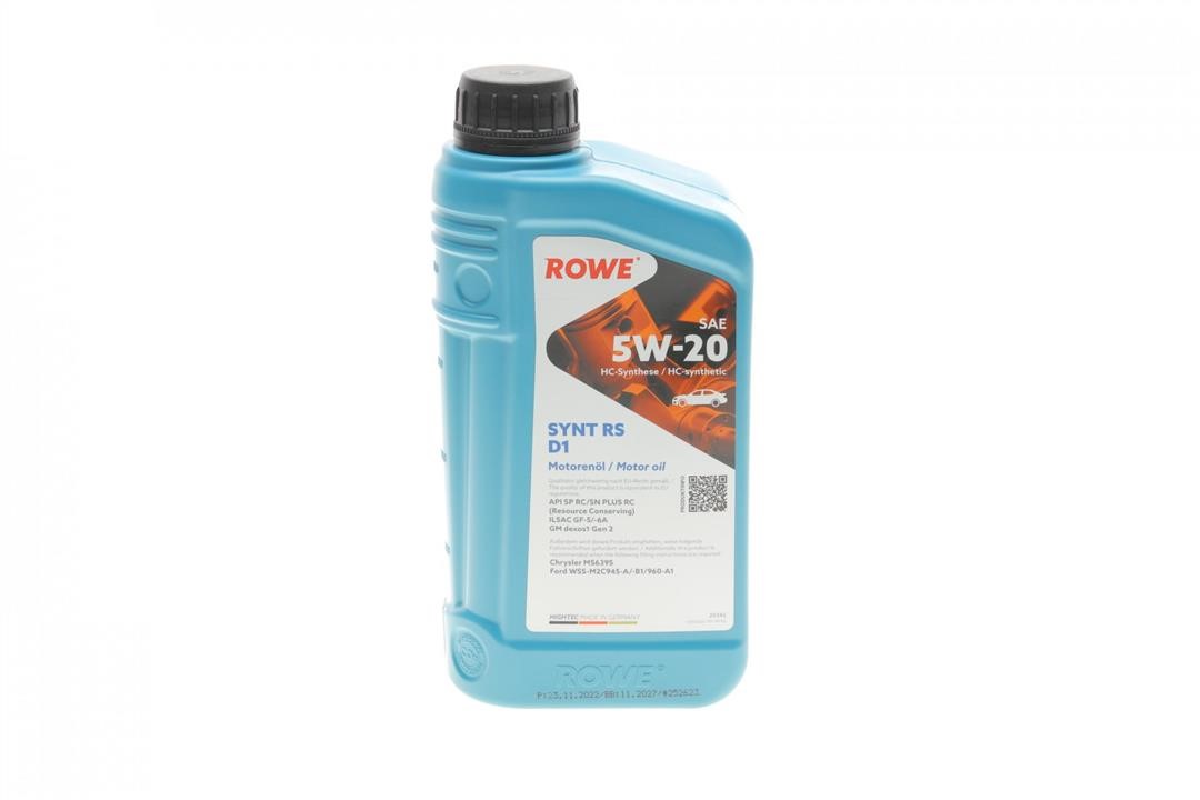 Rowe 20342-0010-99 Engine oil ROWE HIGHTEC SYNT RS D1 5W-20, 1L 20342001099