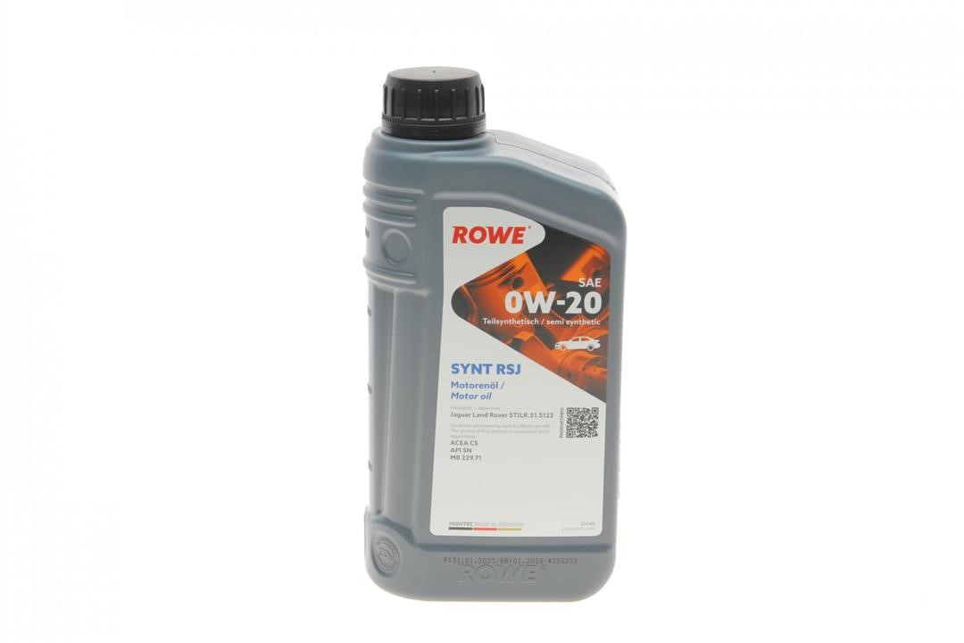 Rowe 20348-0010-99 Engine oil ROWE HIGHTEC SYNT RSJ 0W-20, 1L 20348001099