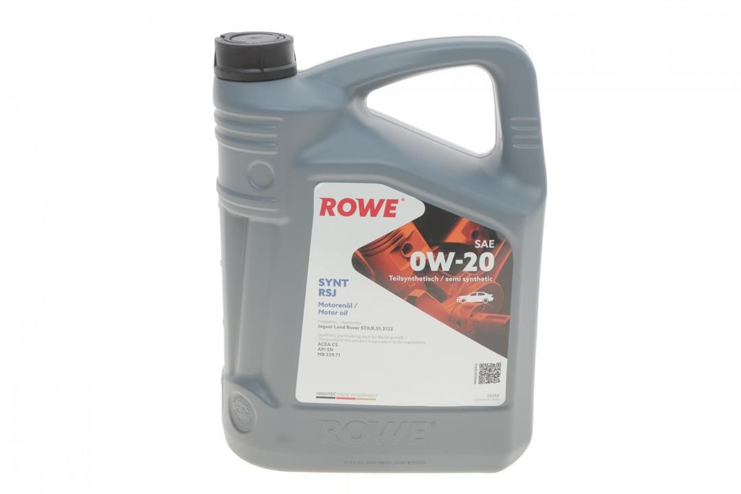 20348005099 Rowe Engine oil ROWE HIGHTEC SYNT RSJ 0W-20, 5L