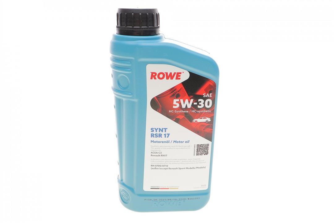 Rowe 20370-0010-99 Engine oil ROWE HIGHTEC SYNT RSR 17 5W-30, 1L 20370001099