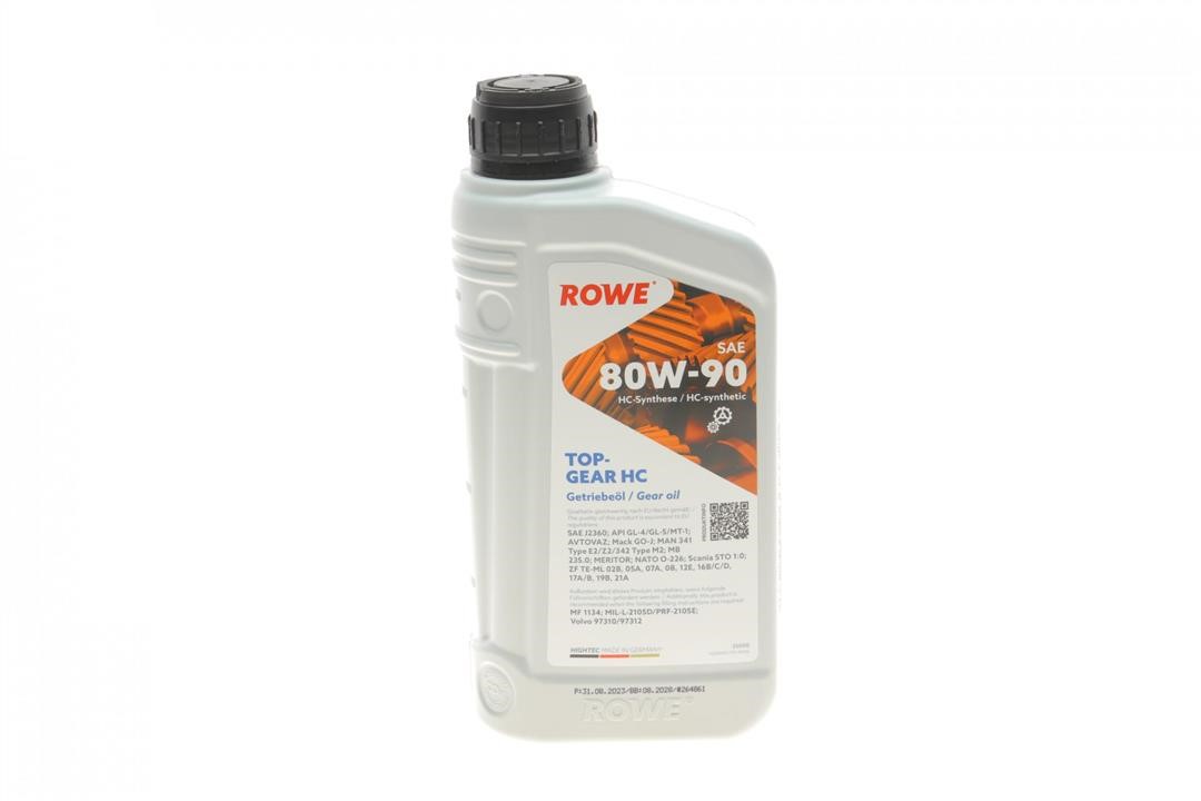 Rowe 25000-0010-99 Transmission oil ROWE HIGHTEC TOPGEAR HC 80W-90, 1L 25000001099