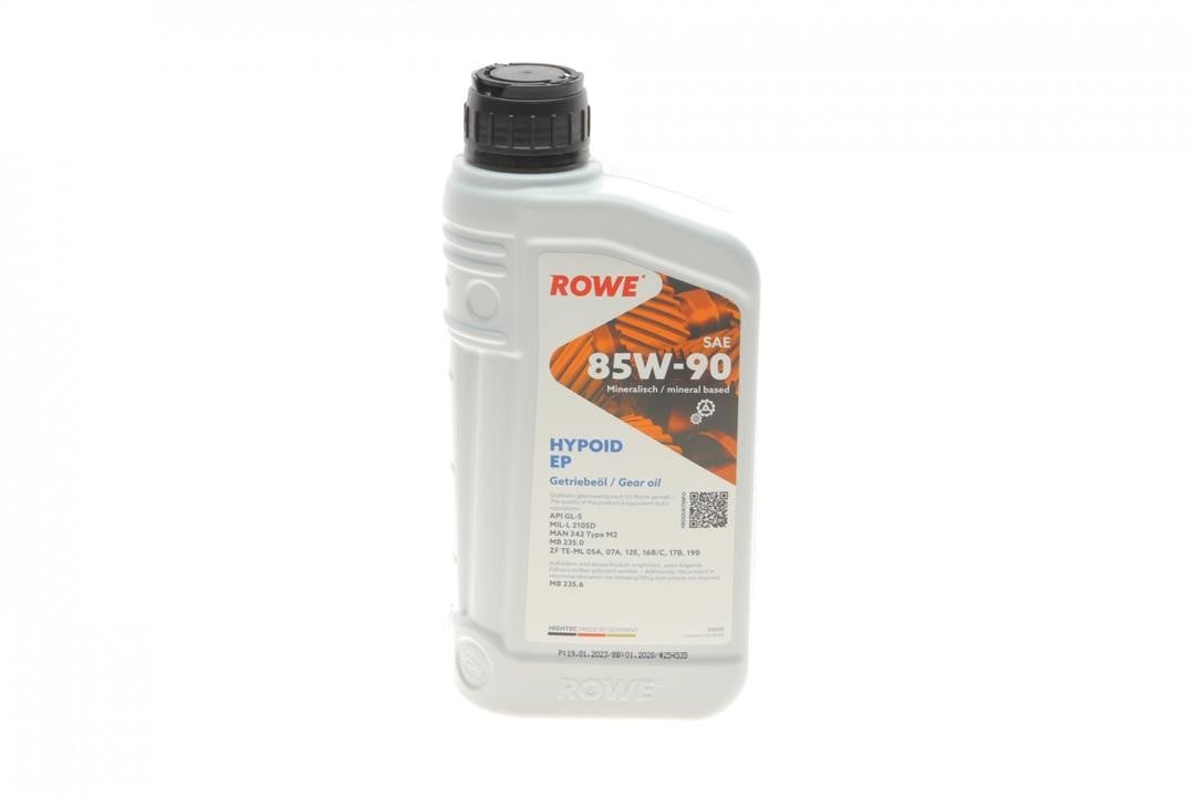 25005001099 Rowe Transmission oil ROWE HIGHTEC HYPOID EP 85W-90, 1L