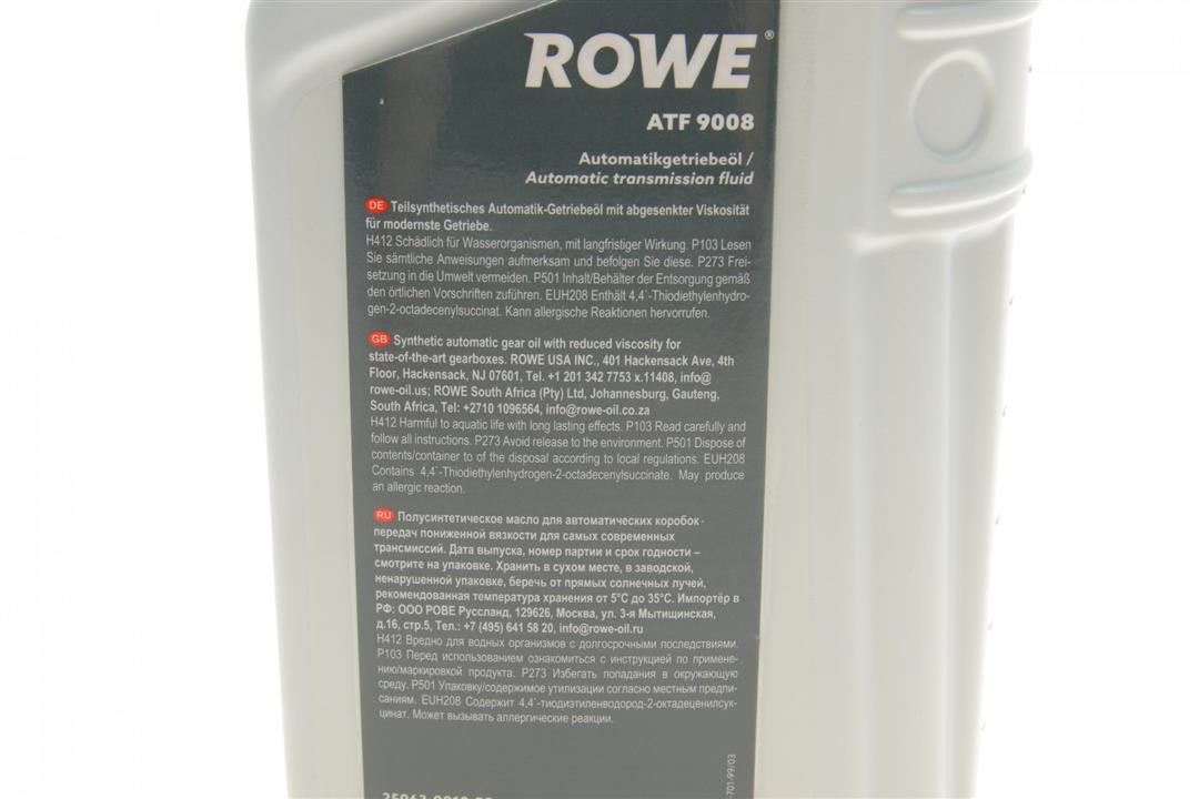 Transmission oil ROWE HIGHTEC ATF 9008 ATF 3+, 1L Rowe 25063-0010-99