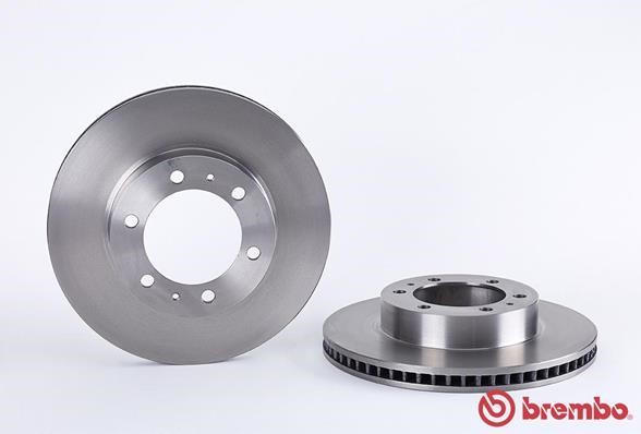 Ventilated disc brake, 1 pcs. Brembo 09.D617.11