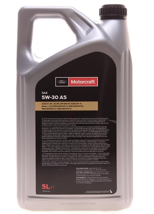 Engine oil Ford Motorcraft A5 5W-30, 5L Ford 15CF54