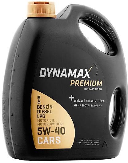 Dynamax 502040 Engine oil Dynamax Premium Ultra Plus PD 5W-40, 5L 502040