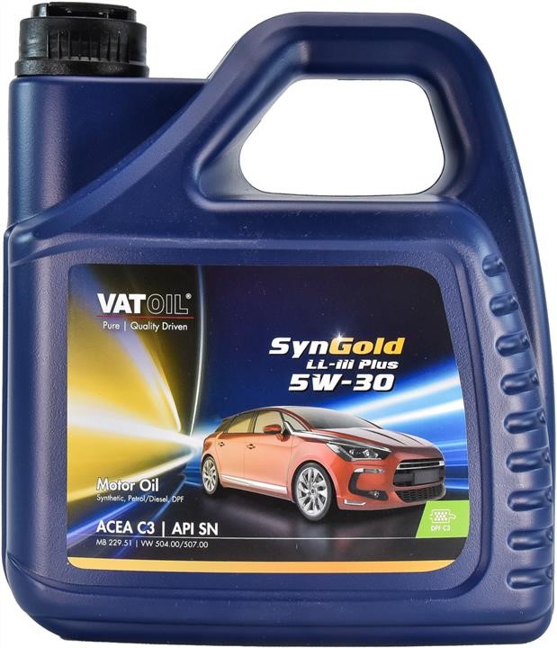 Vatoil 50642 Engine oil Vatoil SynGold LL-III Plus 5W-30, 5L 50642
