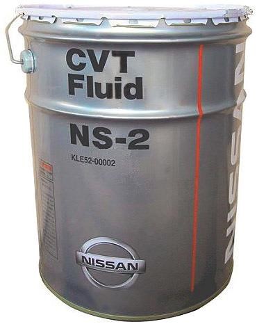 Nissan KLE52-00002 Transmission oil Nissan CVT NS-2, 20 l KLE5200002