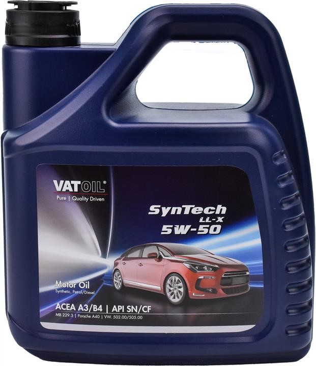 Vatoil 50398 Engine oil Vatoil SynTech LL-X 5W-50, 4L 50398