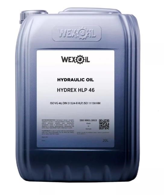 WEXOIL 1231102 Hydraulic oil WEXOIL Hydrех HLP 46, 20L 1231102