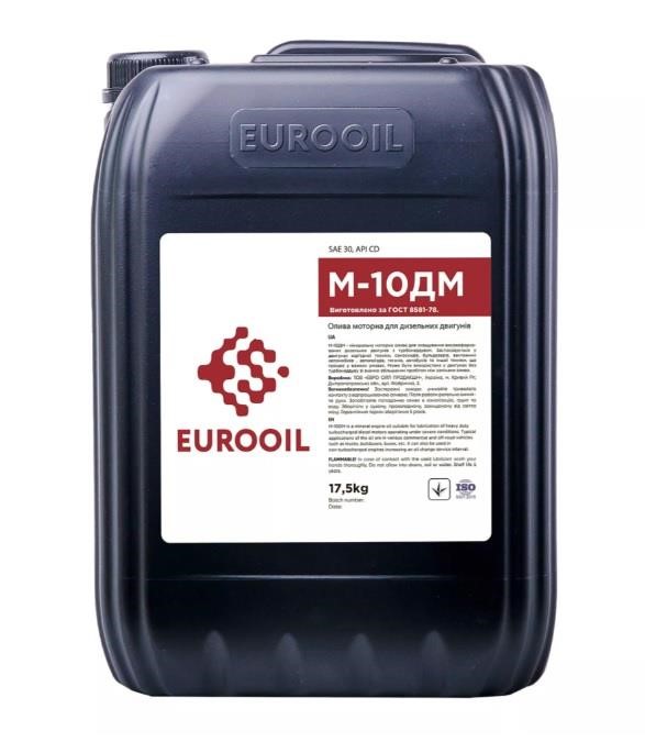 EUROOIL 1231798 Engine oil EUROOIL М-10ДМ, 17,5L 1231798