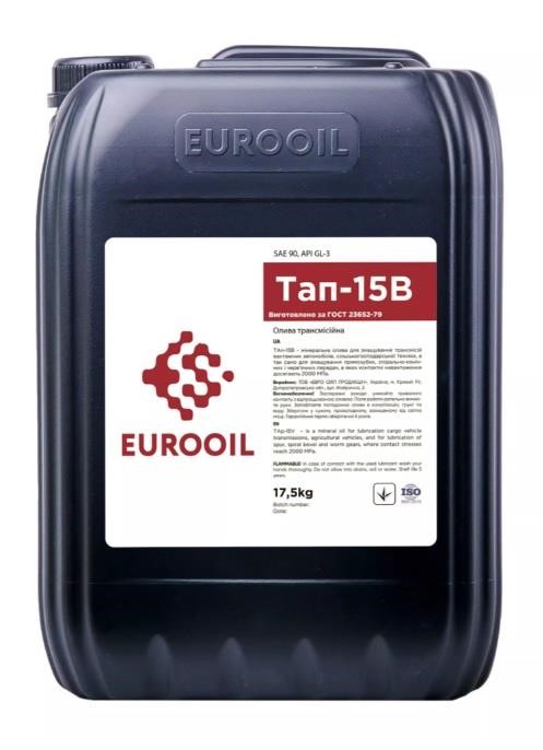 EUROOIL 1231802 Transmission oil EUROOIL E-OIL ТАП-15В, 17,5L 1231802