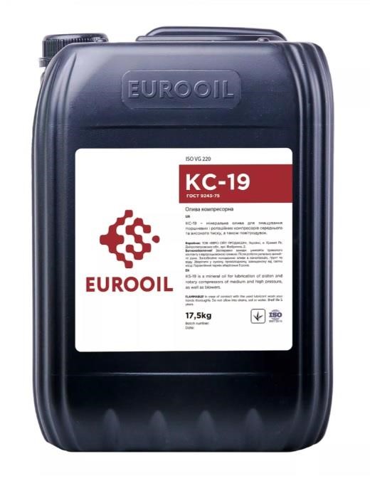 EUROOIL 1231804 Industrial Oil EUROOIL E-OIL Кс-19 ТУ, 17,5L 1231804