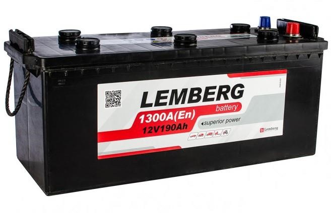 LEMBERG battery LB190-3 Battery LEMBERG battery 12V 190Ah 1300A(EN) L+ LB1903