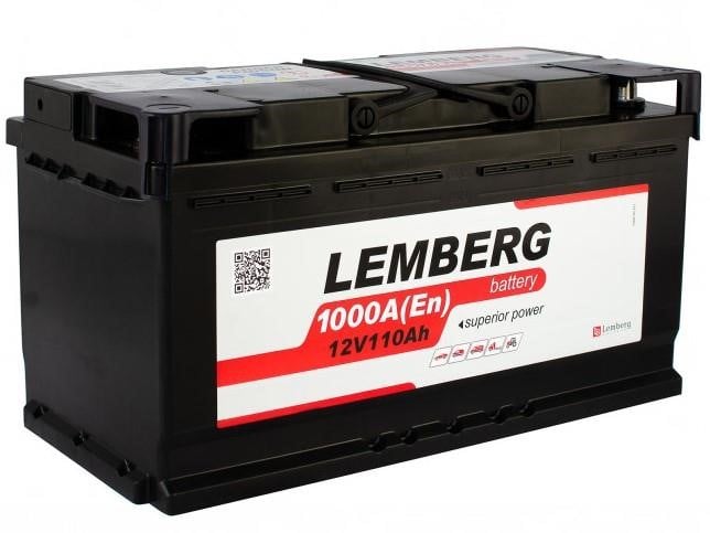 LEMBERG battery LB110-0 Battery LEMBERG battery 12V 110Ah 1000A(EN) R+ LB1100