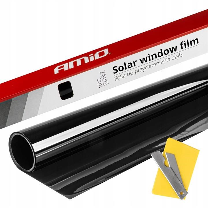 AMiO 01656 Window tinting film Dark Black 0.75x3m 15% 01656