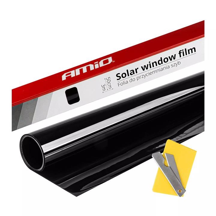 AMiO 01653 Window tinting film Super Dark Black 0.5x3m 5% 01653