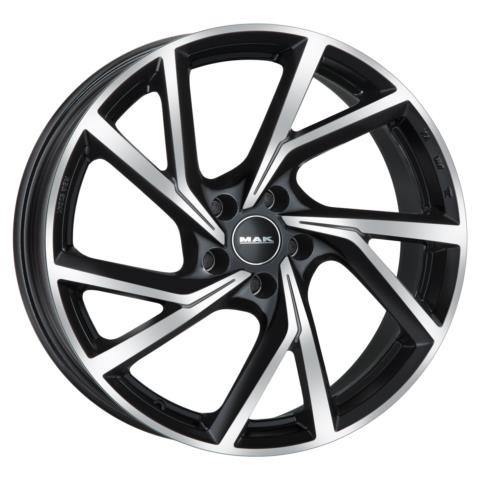 F7070KABM45F3 MAK Light Alloy Wheel MAK Wheels KASSEL 7x17 5x114,3 ET45 DIA76 BLACK MIRROR