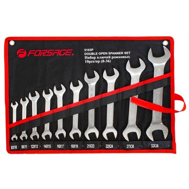 Forsage F-5103P Open end wrench set F5103P