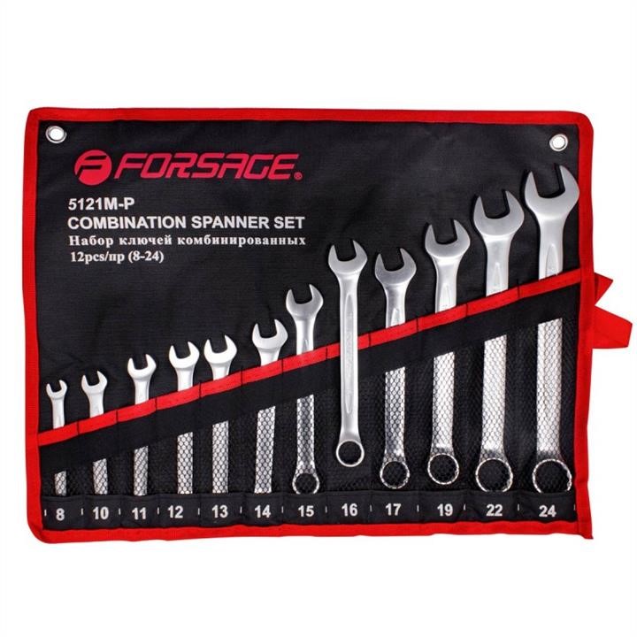Forsage F-5121P Set of combined wrenches F5121P