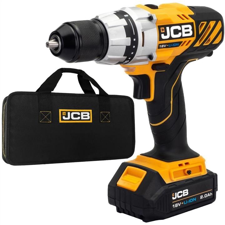 JCB Tools JCB-18DD-2X-E Rechargeable Battery, cordless screwdriver JCB18DD2XE