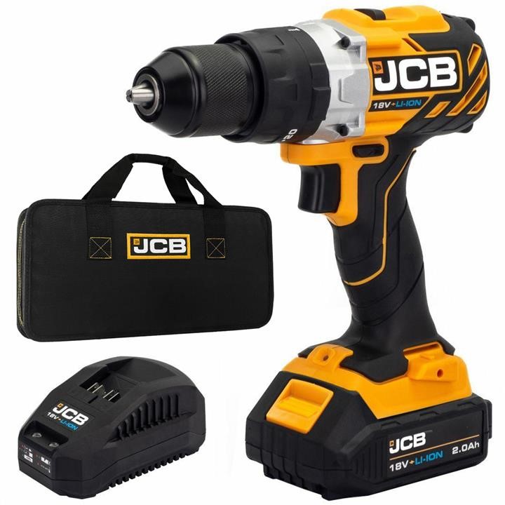 JCB Tools JCB-18BLCD-2XB-E Rechargeable Battery, cordless screwdriver JCB18BLCD2XBE