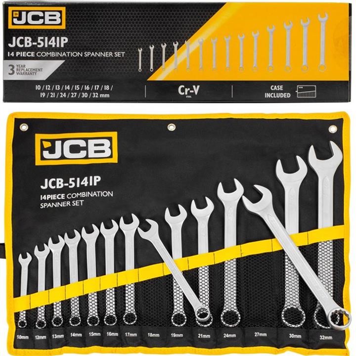 JCB Tools JCB-5141P Set of combined wrenches JCB5141P