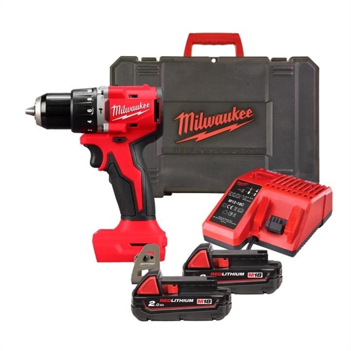 4933492822 Milwaukee Brushless cordless impact drill/driver M18 BLPDRC-202C, 60.5 Нм Milwaukee