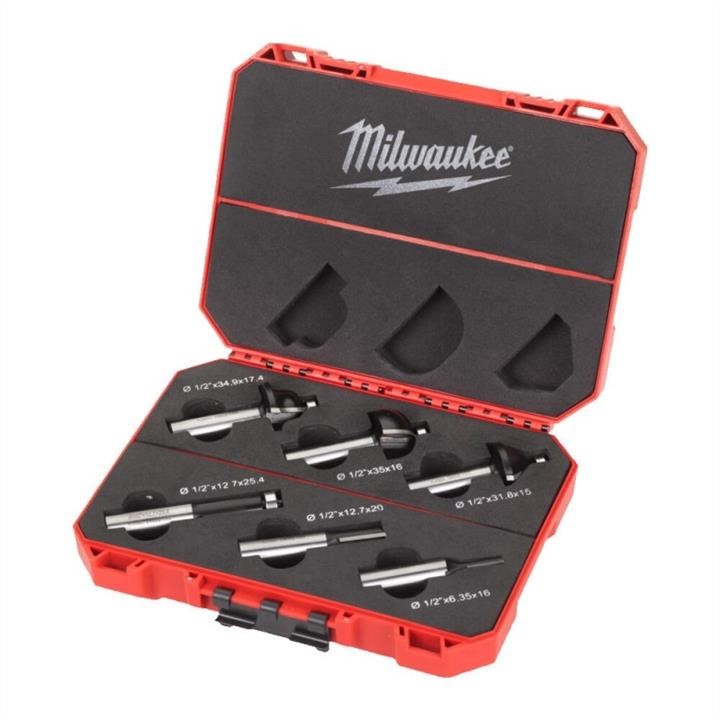 Milwaukee 4932493579 Set of milling cutters Milwaukee 12 mm-6 pcs. 4932493579