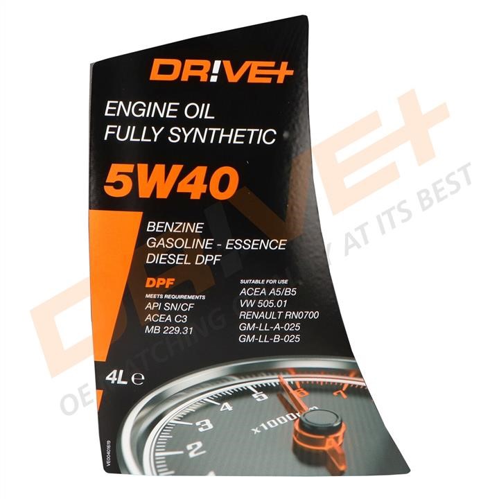 Engine oil Dr!ve+ DPF 5W-40, 4L Dr!ve+ DP3310.10.189