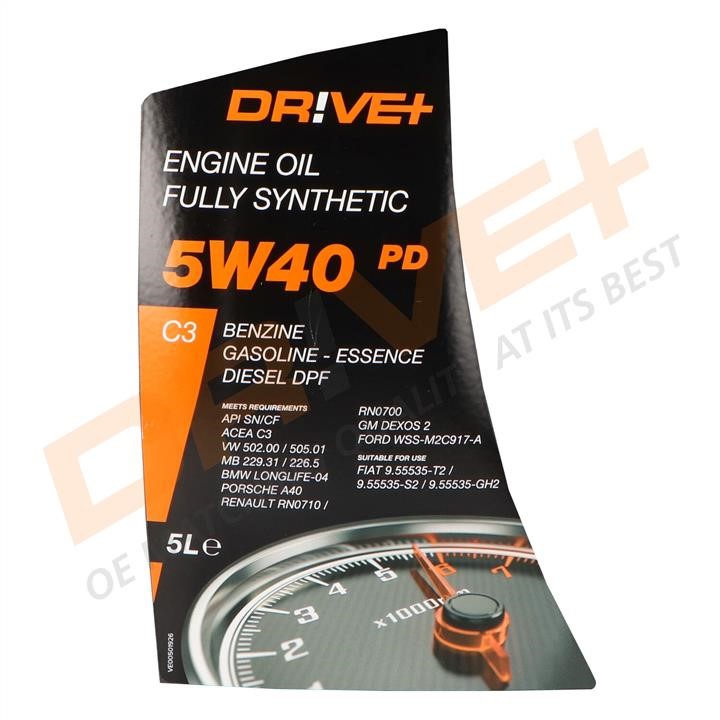 Engine oil Dr!ve+ PD C3 5W-40, 5L Dr!ve+ DP3310.10.019