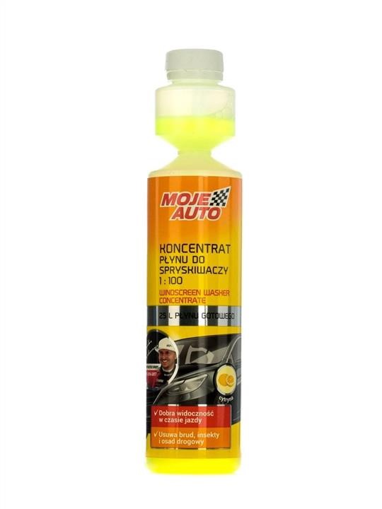 Moje Auto 5905694007470 Summer windshield washer fluid, concentrate 1:100 "Lemon" 0,25 L 5905694007470