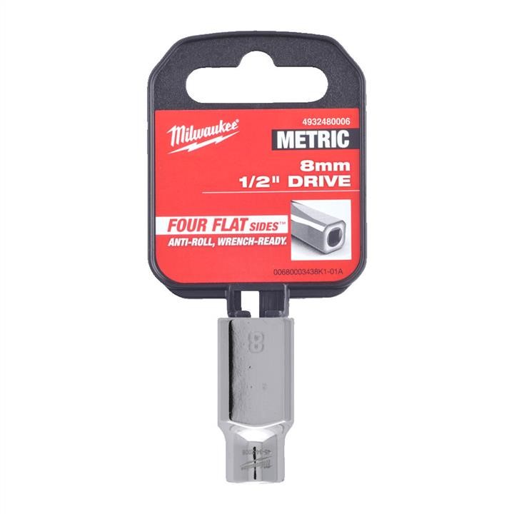 4932480029 Milwaukee Socket 1/2' 36Mm Standard (Metric) Pcs Milwaukee