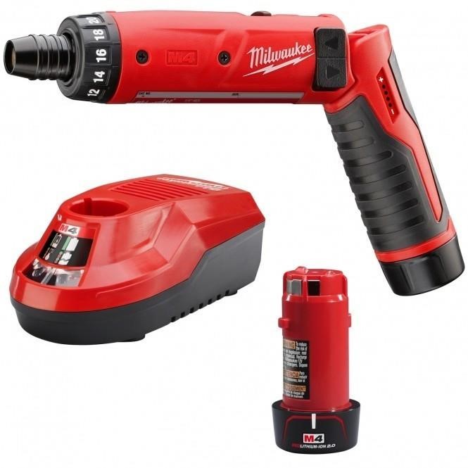 4933440475 Milwaukee M4 Drill and Driver M4 D-202B 4V Battery Milwaukee Set Milwaukee