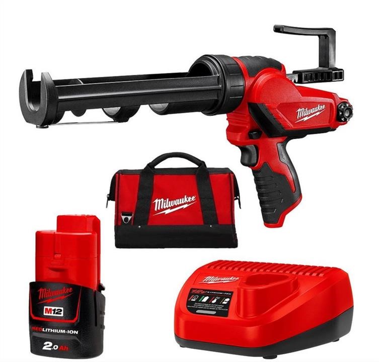 4933441655 Milwaukee M12 Subcompact Glue Gun With Tube 310 Ml M12 Pcg/310C-201B 12V Battery Milwaukee