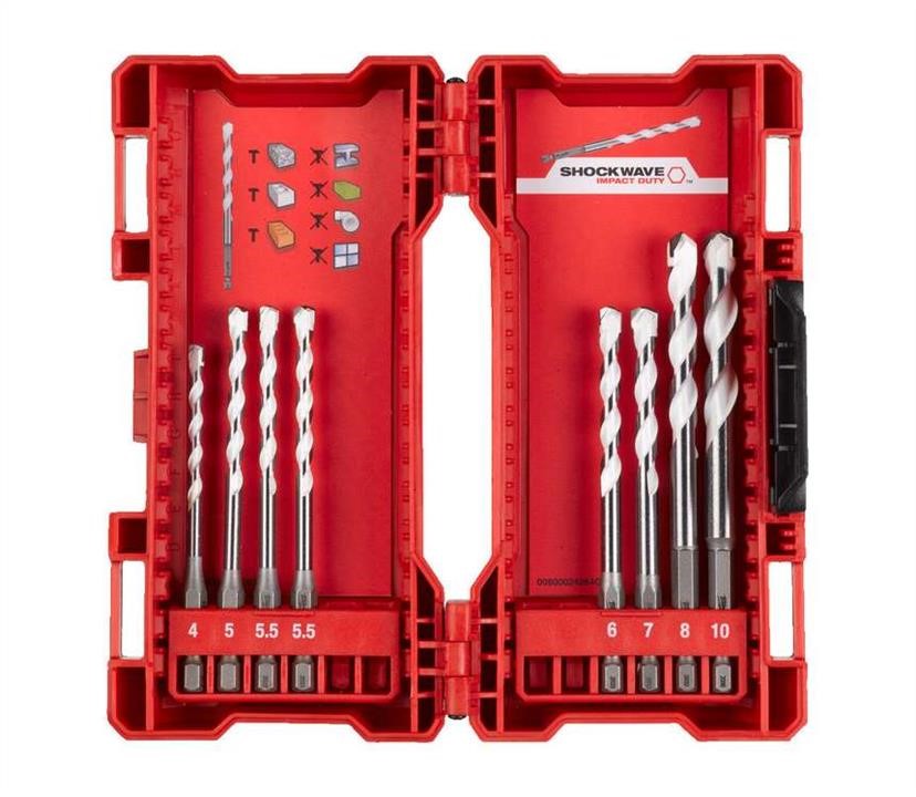 4932471113 Milwaukee Universal Drills - Set of 8 Pcs. Milwaukee Set