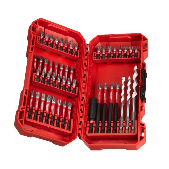 4932492005 Milwaukee Shockwave(Tm) Impact Duty Bit Set (48 Pcs) Milwaukee pcs