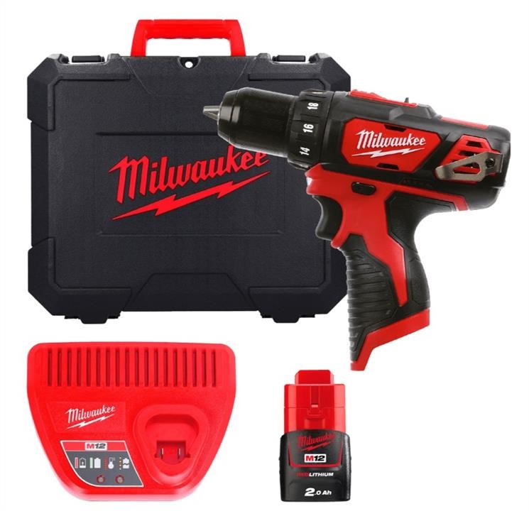 4933479439 Milwaukee M12 Subcompact Drill/Driver M12 Bdd-201C 12V Milwaukee Battery Set