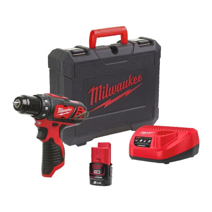 M12 Subcompact Drill/Driver M12 Bdd-201C 12V Milwaukee Battery Set Milwaukee 4933479439
