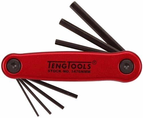Teng Tools 151470101 Hex wrench set 151470101