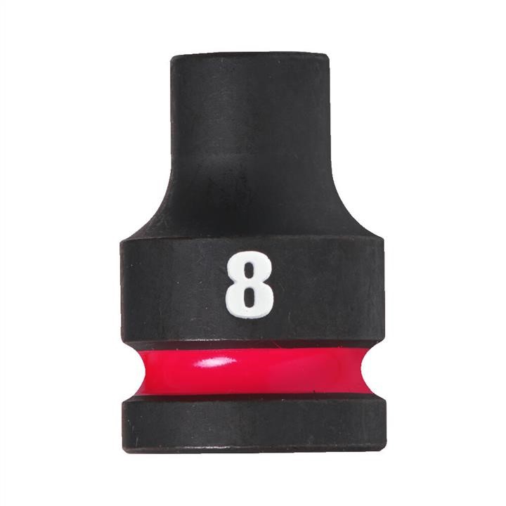 4932480302 Milwaukee Impact socket ShW 1/2" STD Milwaukee, 8mm
