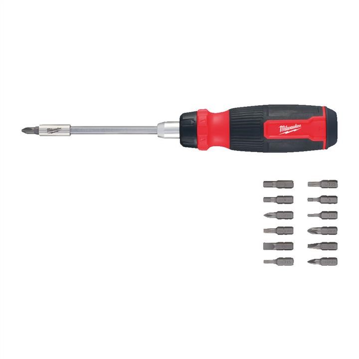 4932480582 Milwaukee Screwdriver with replaceable bits 14 in 1 (PH/PZ/TX/HEX/SL) Milwaukee