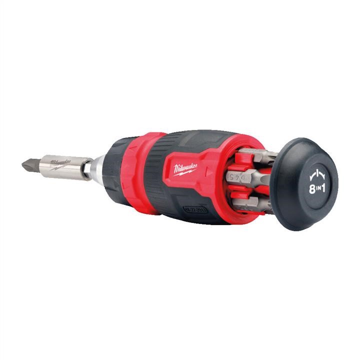 Screwdriver with replaceable bits 8 in 1 Milwaukee Milwaukee 4932480581