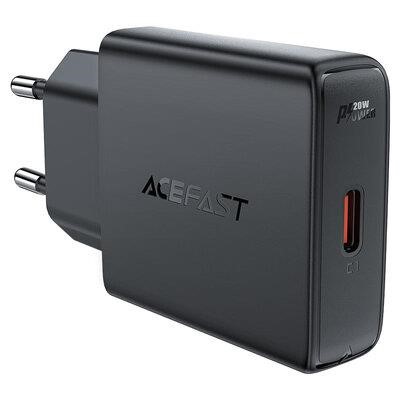 AceFast 6974316282686 Mains charger ACEFAST A65 PD20W GaN single USB-C ultra-thin charger Black 6974316282686
