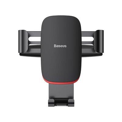 SUYLJ01 Baseus Phone holder Baseus Metal Age Gravity Car Mount (CD Version) Black