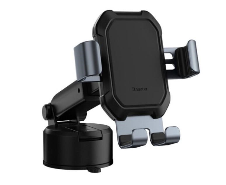 SUYLTK01 Baseus Phone holder Baseus Tank gravity car mount holder with suction base Tarnish Black